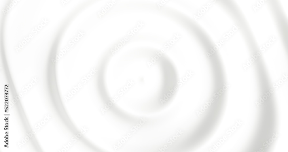 Obraz premium Abstract white background wavy surface 3d render