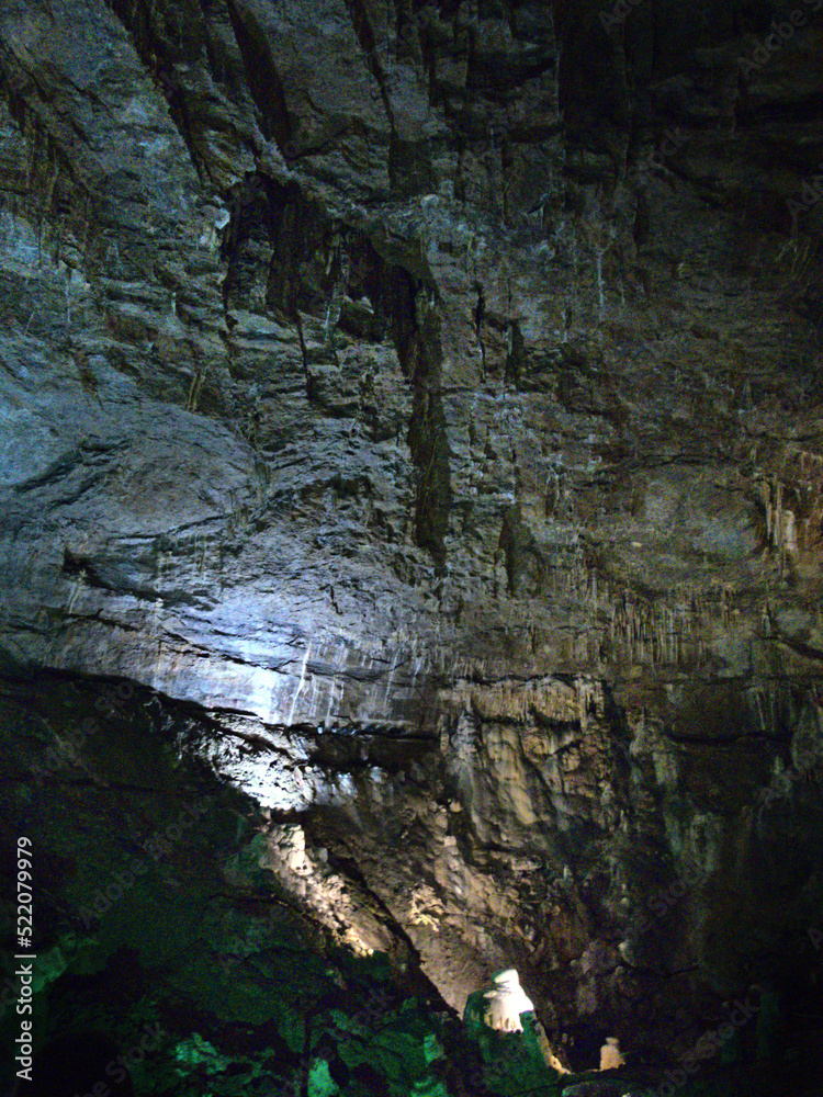 Etalans, France 2022 : Visit of the magnificent Gouffre de Poudrey - 70m underground - 3rd largest chasm in France and 10th largest in the world