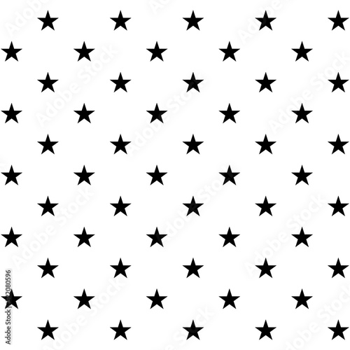 Stars pattern on white background 