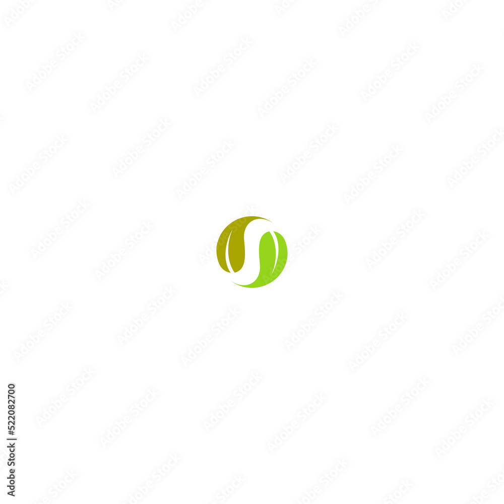 Tree icon concept of a stylized tree with leaves, lends itself to being used with text Tree icon concept of a stylized tree with leaves, lends itself to being used with text