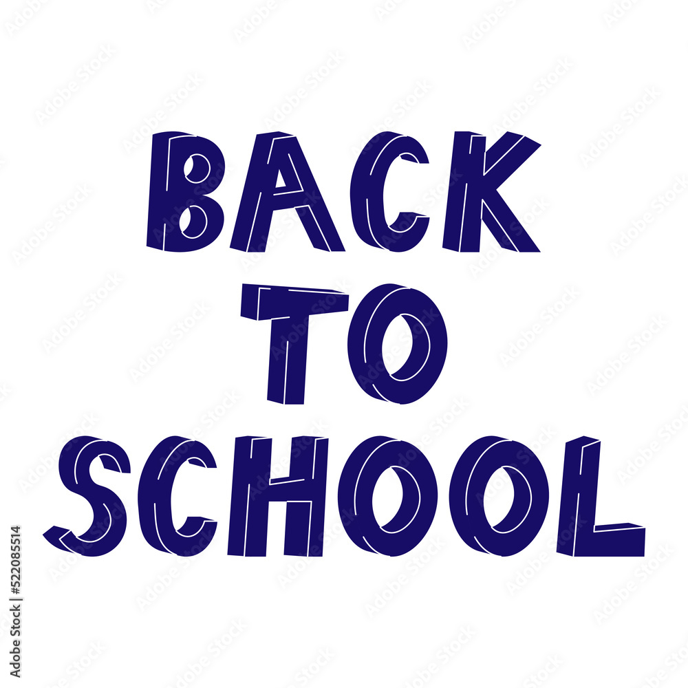 Back to school text effect Back to school text effect
