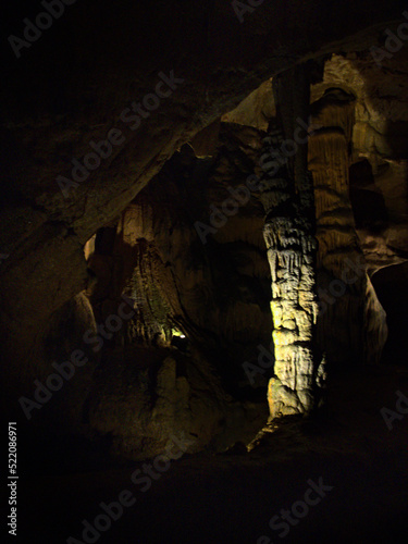 Roset-Fluans, France 2022 : Visit of the magnificent Grotte d'Osselle, discovered in the 13th century photo