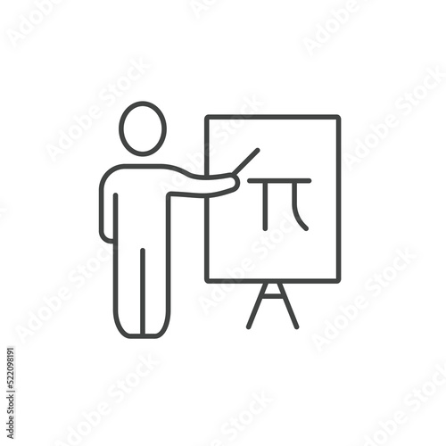 Lecture, math, mathematics icons  symbol vector elements for infographic web