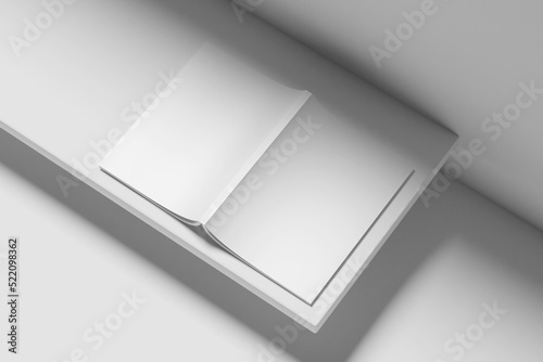 Blank Cover Book Mockup