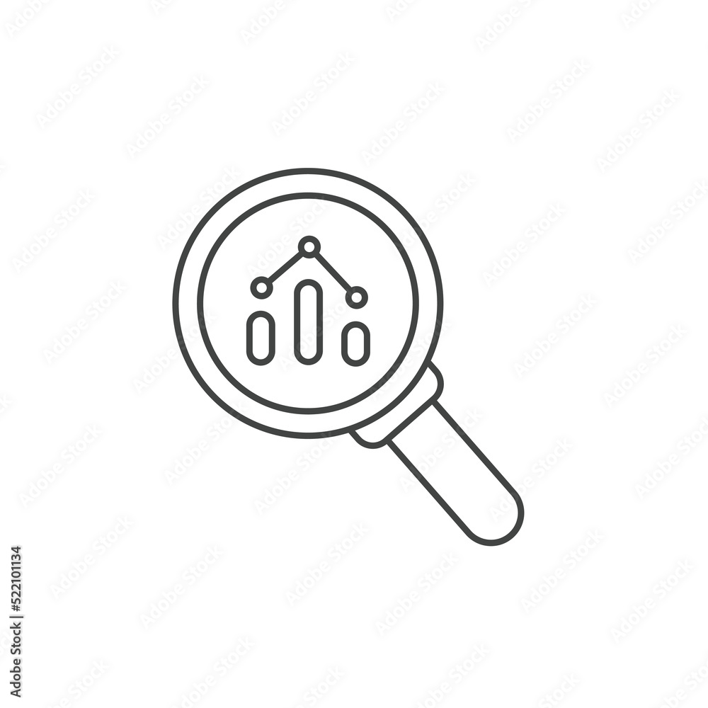 Business analysis icons symbol vector elements for infographic web Business analysis icons symbol vector elements for infographic web