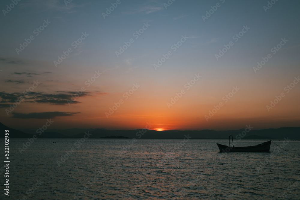 sunset, sky, sea, sun, water, clouds, nature, ocean, landscape, cloud, orange, beach, lake, evening, horizon, summer, dusk, beautiful, view, reflection, sunlight, red, light