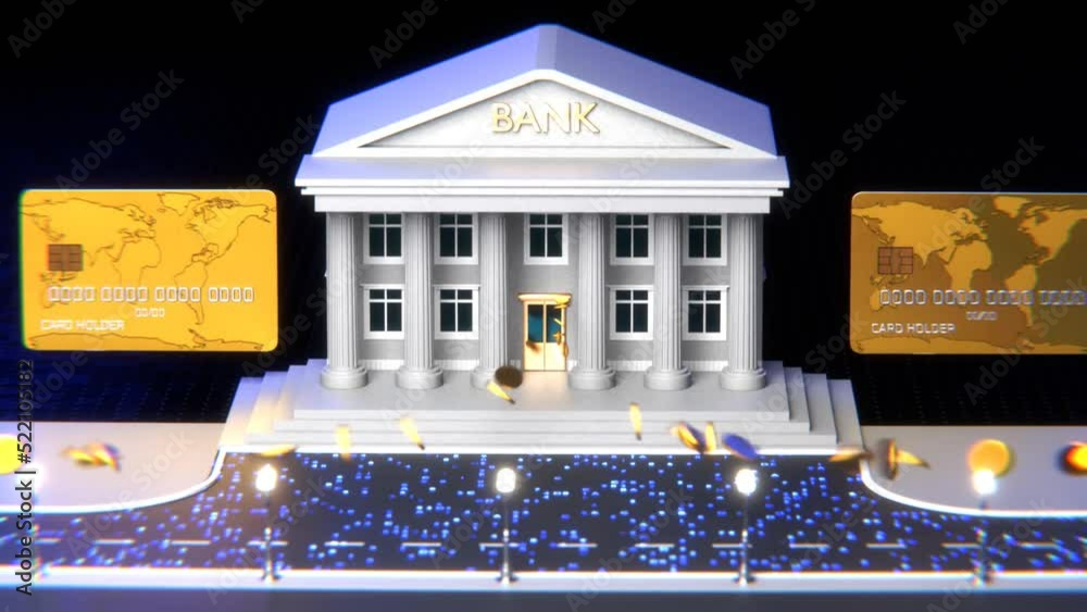 Movement of coins from bank to bank. Digital money exchange. Transactions in the banking system. Cryptocurrency transactions.