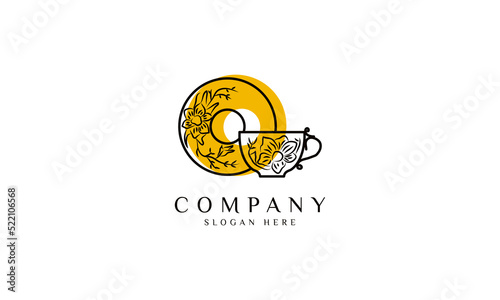 Herbal Tea Logo Template