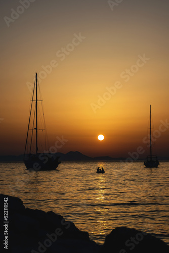 Sivota Thesprotia Greece Sunset