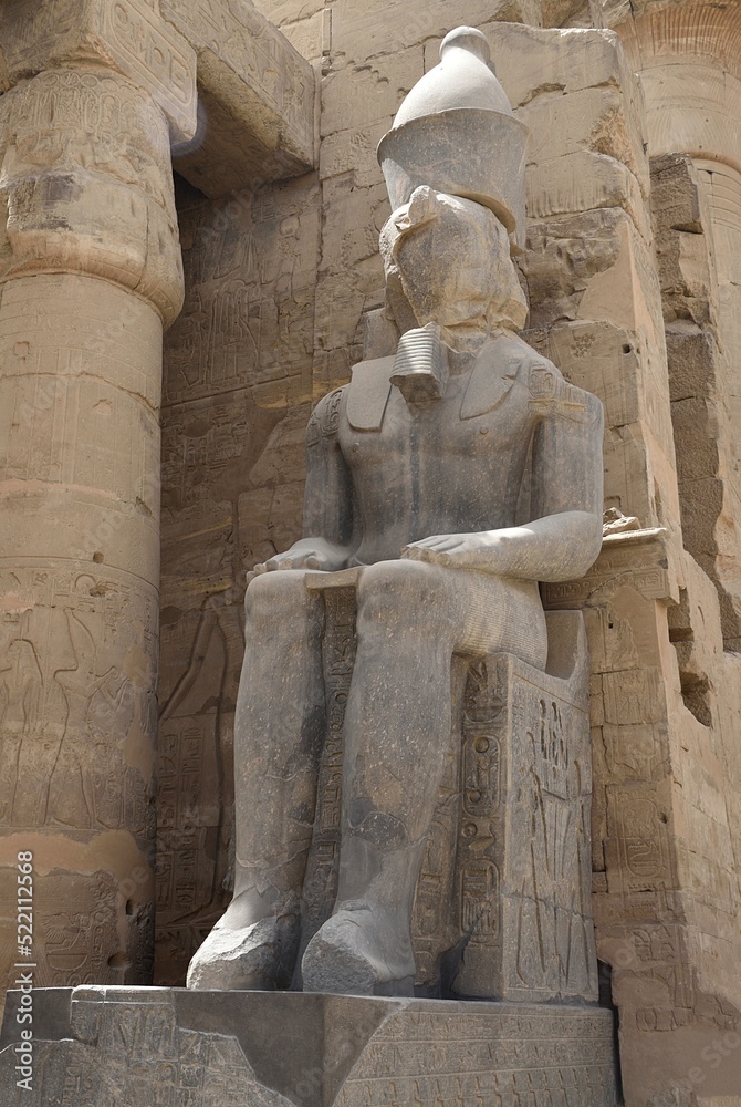 . Luxor Templer - obrazy, fototapety, plakaty 