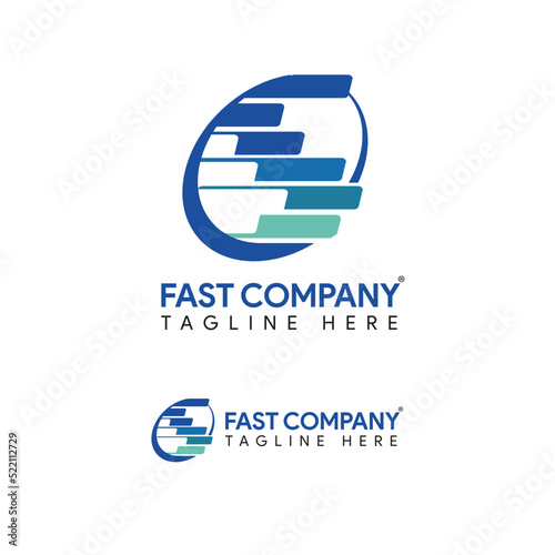 DIseño de logotipo empresarial corporativo letra S 