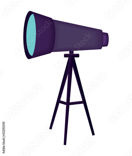 purple telescope design