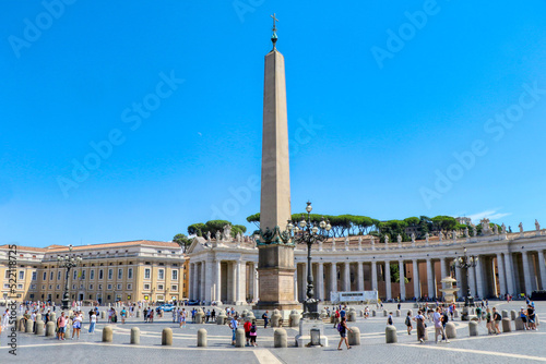 Vatican Obelisk in St. Peter's Square in Vatican City