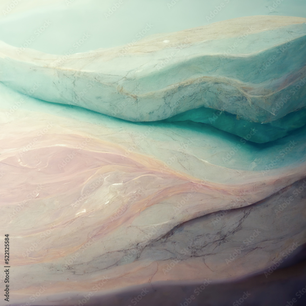 Soft creamy light pastel marble background