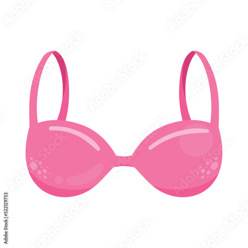 pink female bra underwear