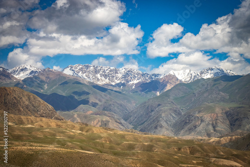mountain panorama, Tian Shan mountain range, Kyrgyzstan, Central Asia © Andrea Aigner