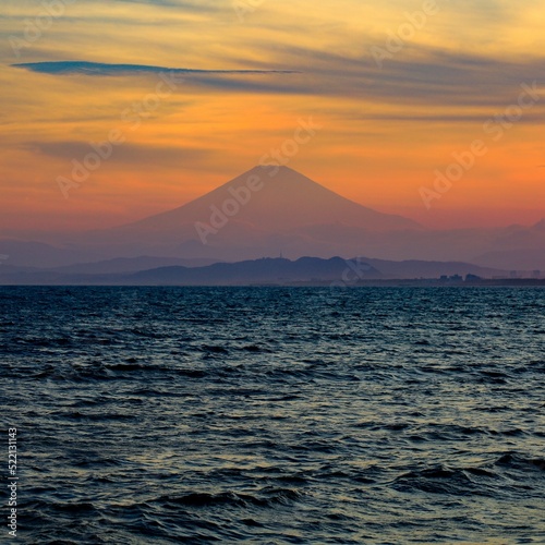 Wallpaper Mural sunset over the sea Torontodigital.ca