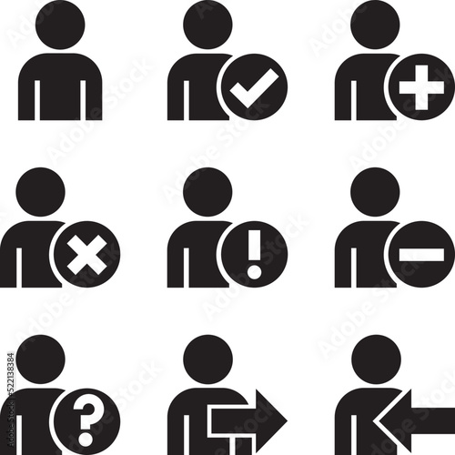 User Interactions Icon Set