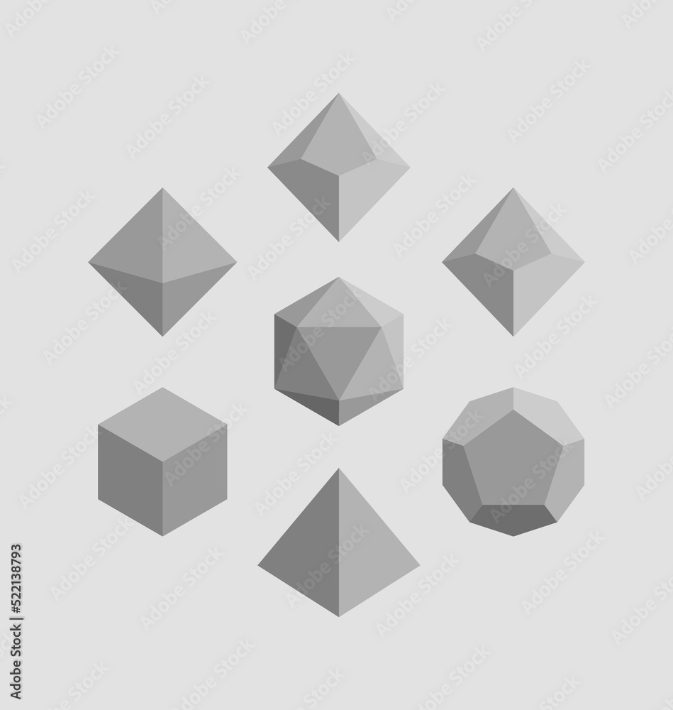 Set of dice role playing game Set of dice role playing game