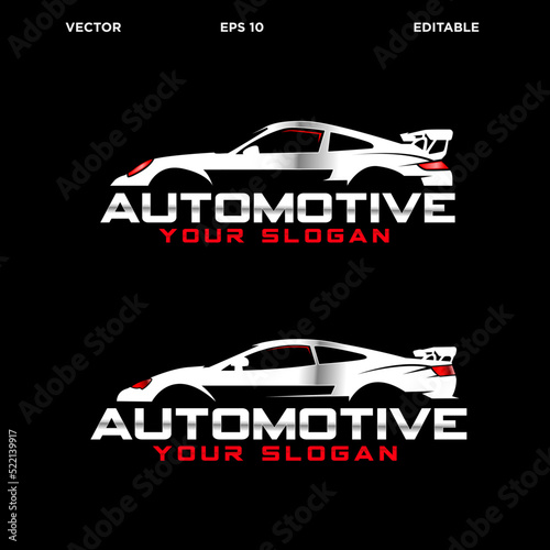 Automotive company design template