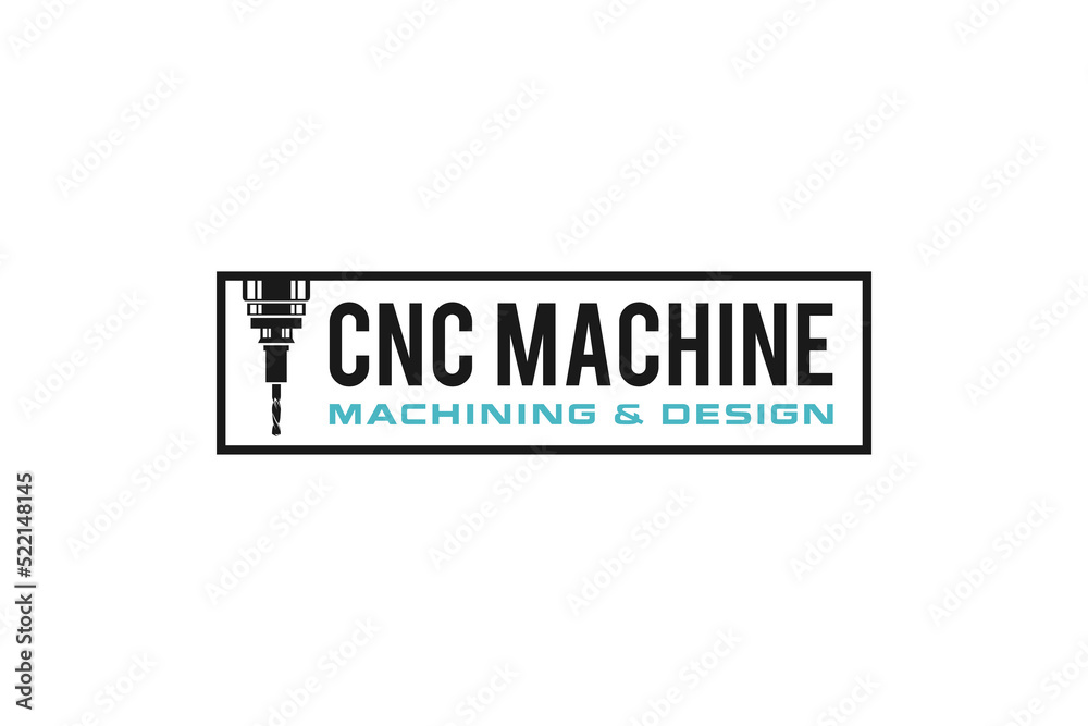 CNC Lathe machine Logo Computer Numerical Control modern 3D cutting technology design manufacturing industry cutting CNC Lathe machine Logo Computer Numerical Control modern 3D cutting technology design manufacturing industry cutting