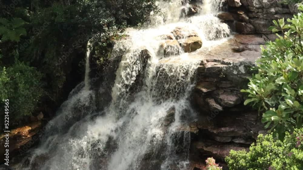cachoeira na cidade de Lençóis, Chapada Diamantina, Estado da Bahia, Brasil