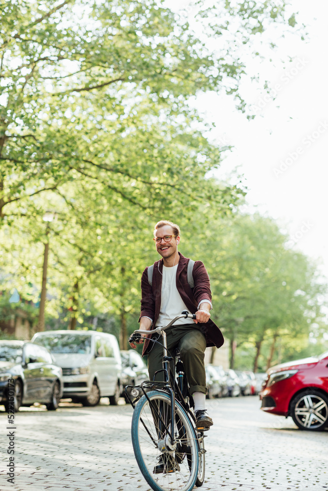 Man on Bicycle Man on Bicycle