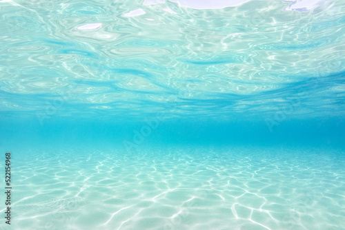 Clear Shallow Sea Water Texture photo