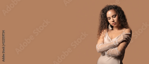 Elegant young African-Ameri...