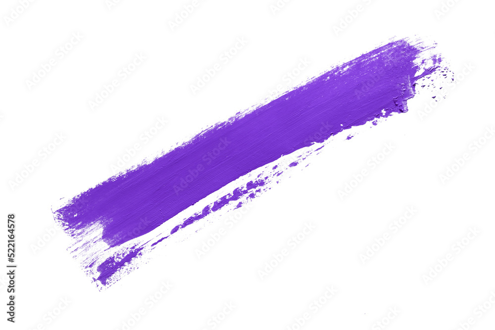 purple brush isolated on white background purple brush isolated on white background