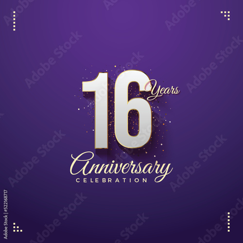 16 years anniversary celebration