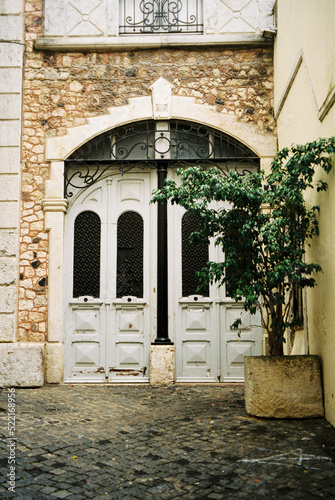 Entrance door in Lisabon photo
