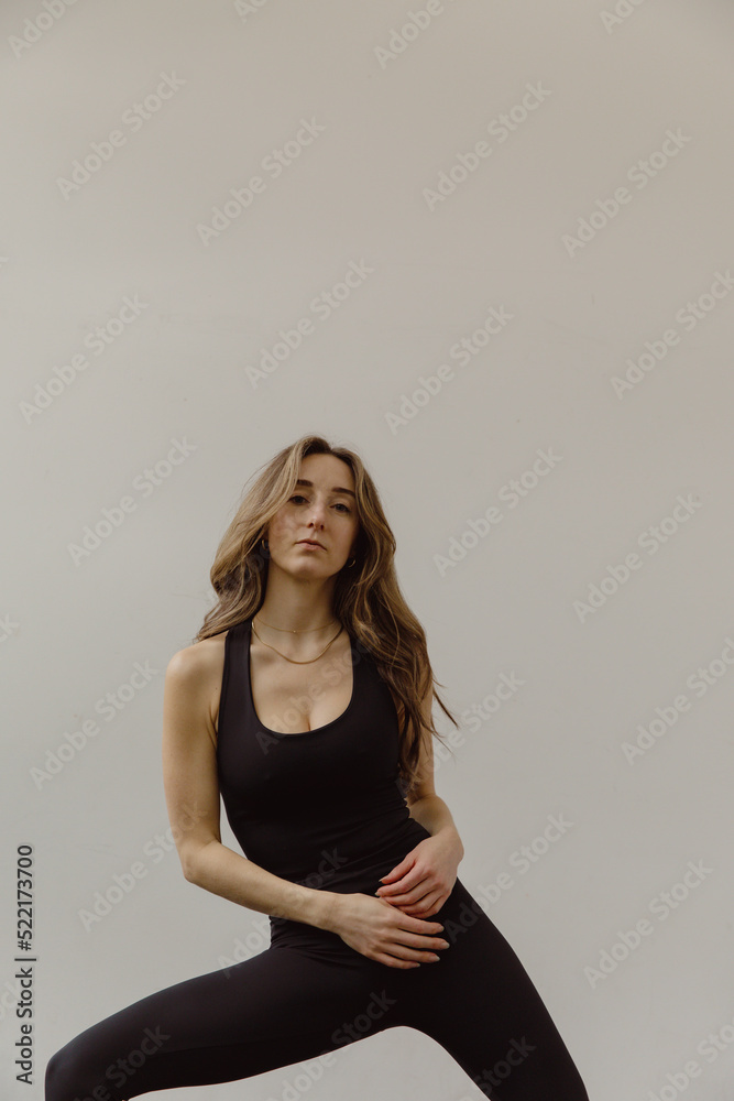 Woman doing yoga Woman doing yoga
