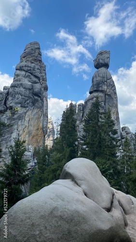 Rocks in the mountains