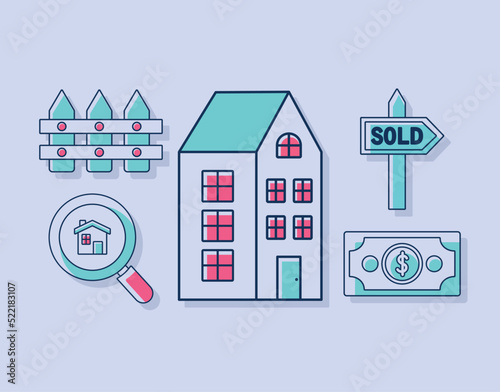 real estates items group