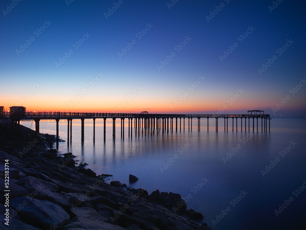 Obraz premium 궁평항일출