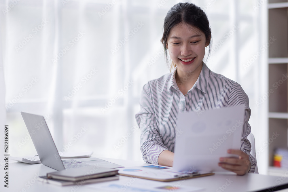 Business Documents, Auditor business Asian woman checking searching document legal prepare paperwork or report for analysis TAX accountant Documents data contract partner deal in the workplace office Business Documents, Auditor business Asian woman checking searching document legal prepare paperwork or report for analysis TAX accountant Documents data contract partner deal in the workplace office