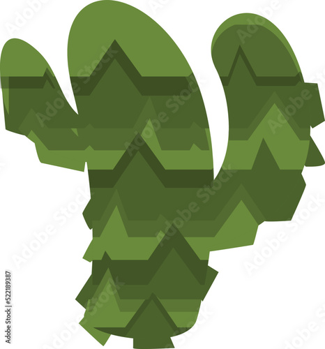 Cactus pinata icon cartoon vector. Mexico city. Candy holiday