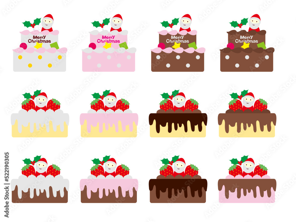 Fototapeta premium クリスマスケーキ