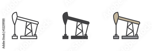 Oil rig icon