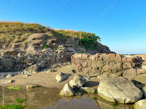 Ruin of the historical St. Nicolas church from the 18th century in Ordu, Unye photo