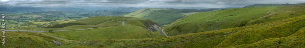 hills and meadows, vistas, aberystwyth, ceredigion, wales, england, uk, great brittain, panorama, 