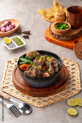 Canvas-taulu sop buntut or oxtail soup