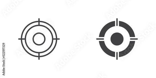 Target aim icon