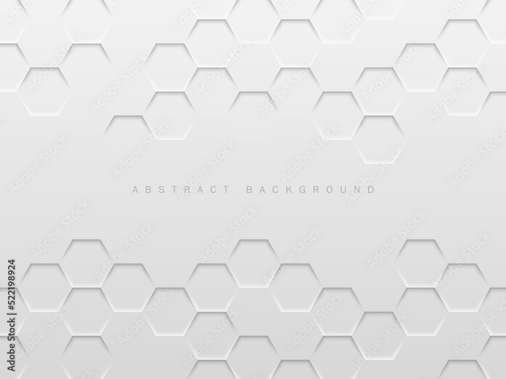 modern realistic hexagon texture gray wall abstract background modern realistic hexagon texture gray wall abstract background