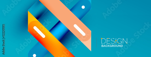 Background overlapping lines. Dynamic lines abstract wallpaper. Straight lines composition vector illustration for wallpaper banner background or landing page