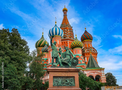 ロシア　モスクワ　聖ワシリイ大聖堂 photo