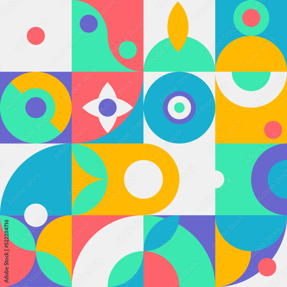 Geometry Pattern Abstract Modern Vector Illustration