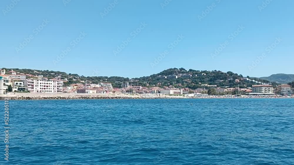 vue de la mer de la région des cinq terres en Italie vue de la mer de la région des cinq terres en Italie