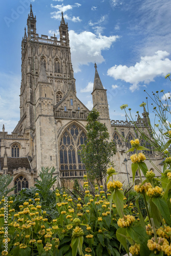 cathedral church of st peter and the holy and indivisible trinity  engeland  gloucester cathedral  gloucestershire  glouchester  uk  great brittain  